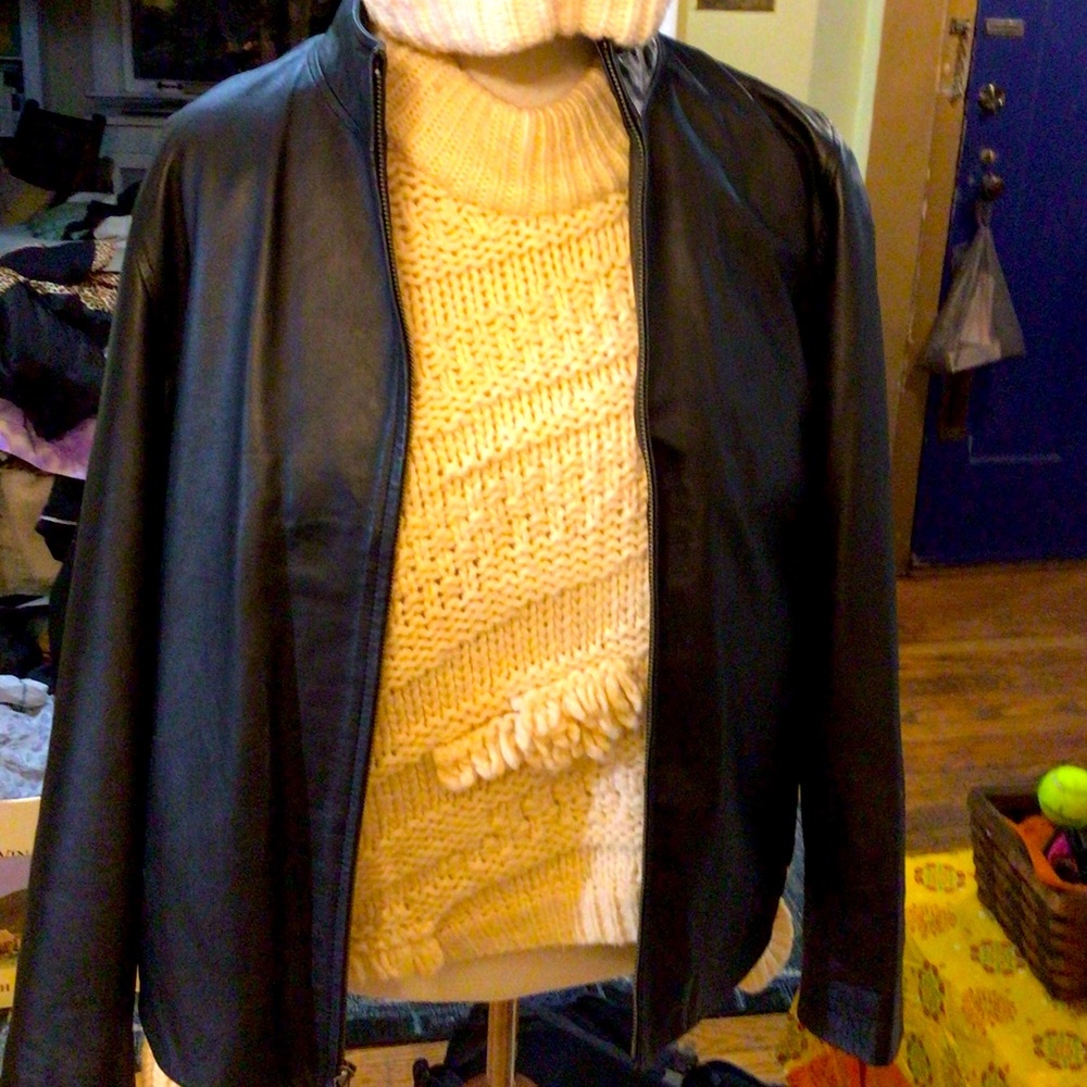 Genuine leather jacket